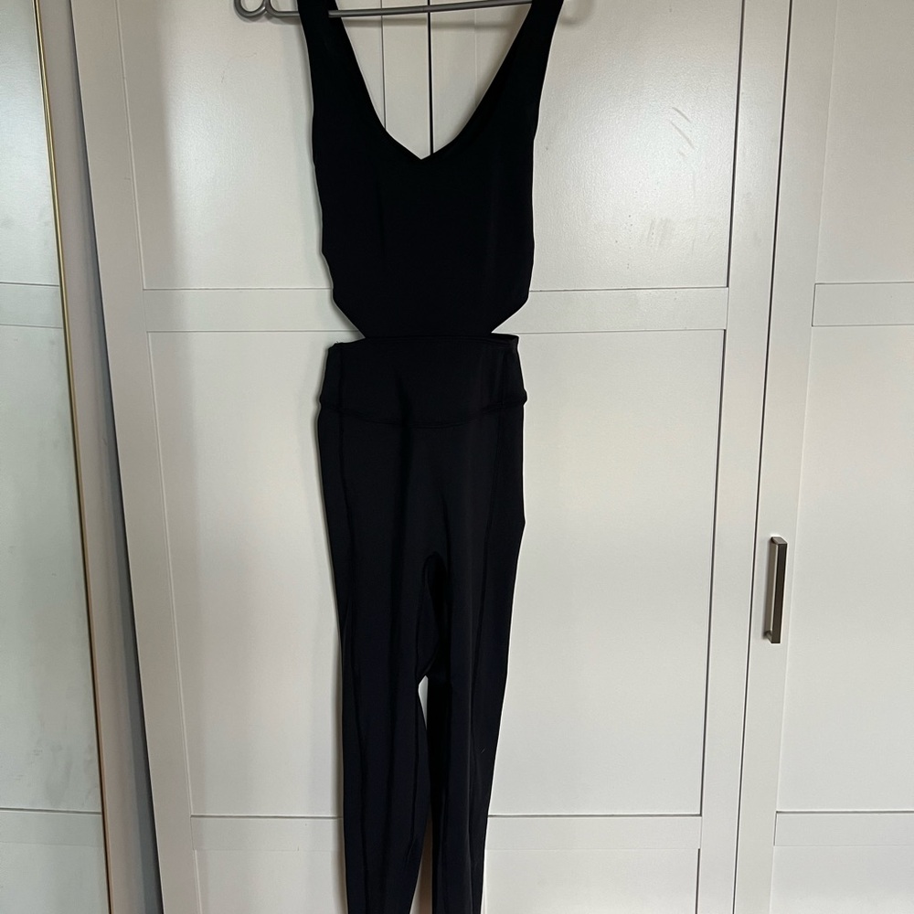 Free People back it up onesie black